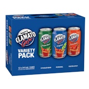 Mott's Clamato Caesar Variety 12 Pack 341ml