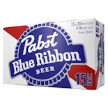 15C PABST BLUE RIBBON SLEEMAN - 15PK