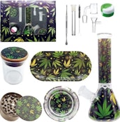 Leaf Water Pipe/Rig 11 Piece Gift Set