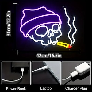 Accessories  - SMOKING SKULL