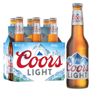 MOLSON'S BREWERY OF CANADA LIMITED - Coors Light 6 pack 341ml