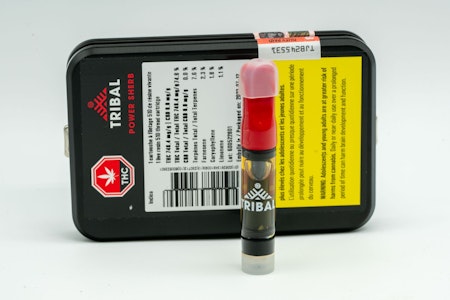 Tribal - Power Sherb Live Resin 510 Thread Cartridge 1g 510 Thread Cartridges