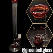 Green Belt Glass 2024 Colour Accented Inline- Pomegranate