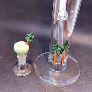 Wildfire Productions - Pine Tree Straight Tube Bong