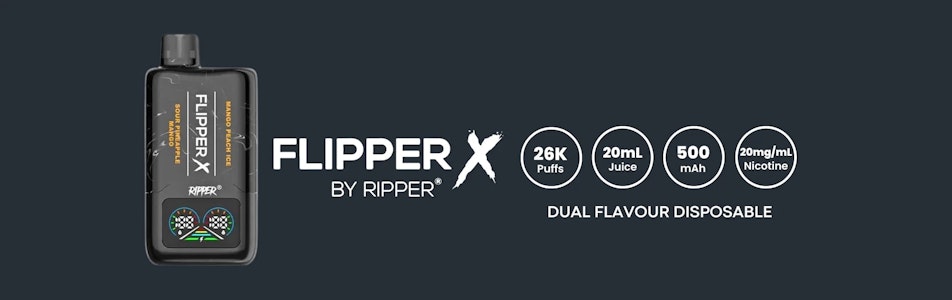  Ripper  - Flipper X by Ripper 32000 - Disposable Nicotine Vape