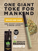 Redees Hemp'd Space Age Cake 10 x 0.4g Pre-Rolls