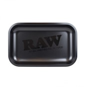 Raw Small Black Rolling Tray