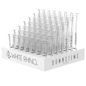 White Rhino - Glass Downstem