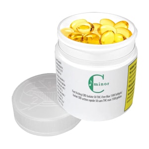 C Minor - Fast Acting THC 10 Max 300 Softgels 30 caps Capsules