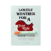 ONE HITTER CARD - JOINT RIDE TOGETHER