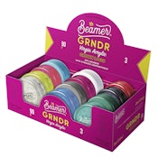 3-PIECE VIRGIN ACRYLIC GRINDER - 3.5" - BEAMER CROWN LOGO