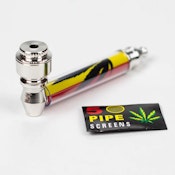 3.5" Metal Pipe with Screen