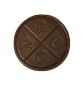 PUMPKIN SPICE ORG MILK CHOC- 1pc