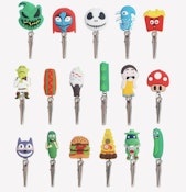 Multi Colour Cartoon Design Silicone Roach Clips 4.5 x 6 | per unit