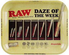 RAW Rolling tray, Large- Daze of the week