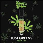 Just Greens HIGH THC Liquid Diamonds 1g Prefilled Vape Cartridge
