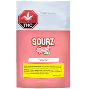 Spinach  - SOURZ Spinach - Strawberry Watermelon 4:1 - 5x 2mg