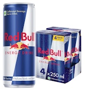 REDBULL 4 PACK 250 ML