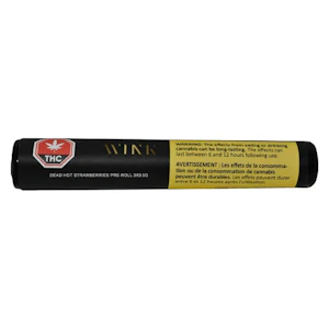 Wink - Wink Dead Hot Strawberry Indica Pre-Roll