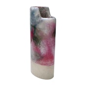 Lighter Sleeve - Pink and Green Marble with Cream