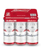 Budweiser 6 pack 473ml
