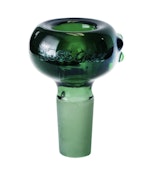 Green - Hoss Glass 14mm Full Color Super Thick Bowl