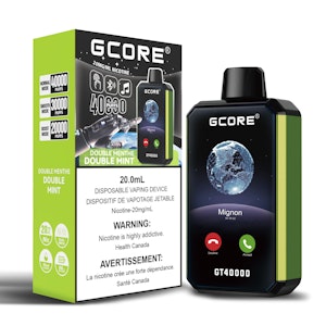 Gcore Canada Inc - DOUBLE MINT GT 40K 20mg/ml