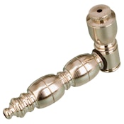 DOUBLE CHAMBRE METAL PIPE - NICKEL