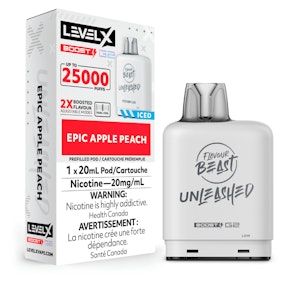 Level X Flavour Beast Unleashed - Epic Apple Peach