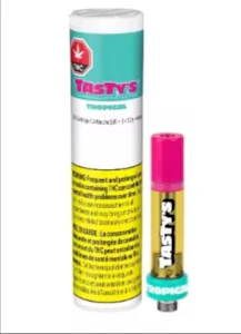 Tasty's - Tropical 1.2g Prefilled Vape Cartridge Tasty's