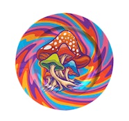 5.5" Mushroom Swirl Ashtray